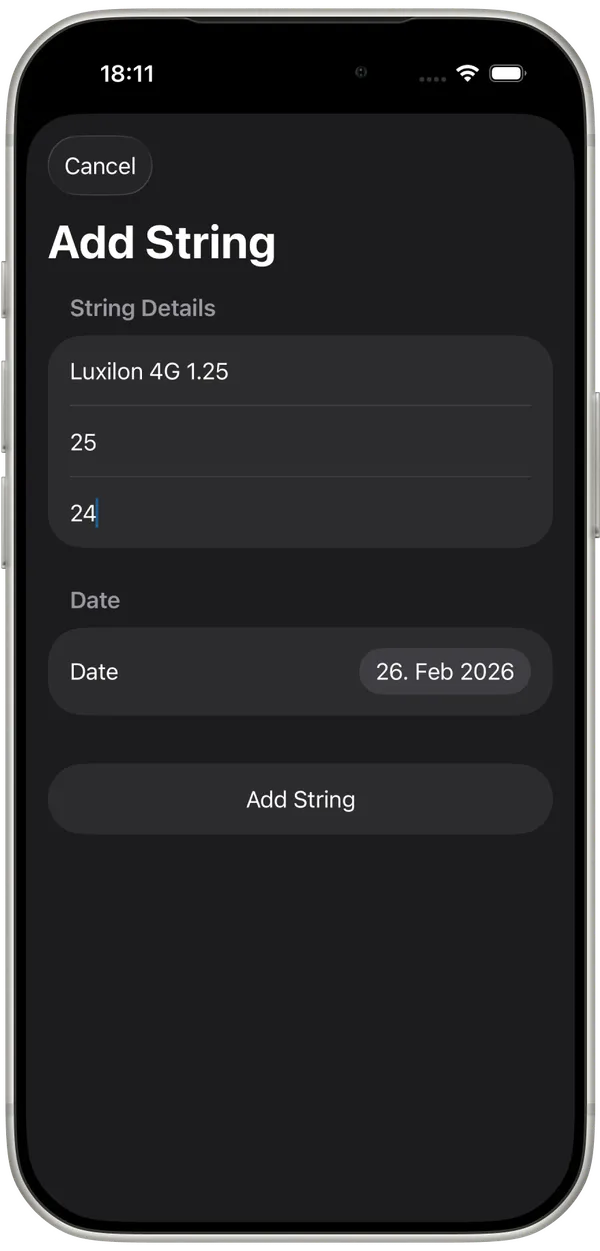 MyStrings create string entry flow
